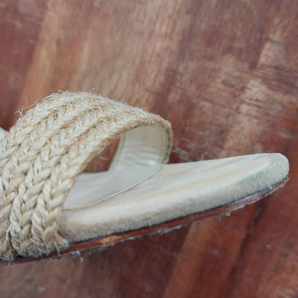 REVOLVE x RAYE Bliss Woven Ankle Strap Heels size 8 - Picture 11 of 12